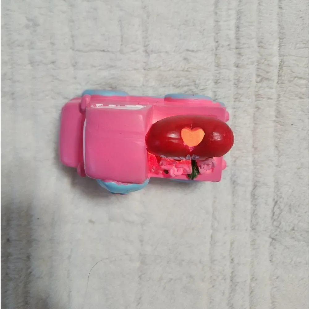 New Valentine's Day Gnome Track Ceramoc Decor with light